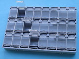 10 pcs SMT Electronic Component Mini storage box 24 lattice T-156