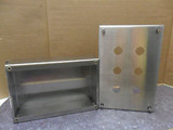 New SC&E SCE-6PBSSI Stainless 6 Hole 22mm Pushbutton Enclosure Hoffman New