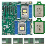 Amd Epyc 7R32 X2 Cpu + Supermicro H12Dsi-N6 + 2133P Ram Multiple Choices