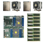 Supermicro X12Dpi-N6 Motherboard+Intel 8360Y Es 2.2Ghz 36Croe 2+16Gb 2400 Ram8