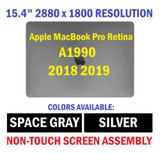 Apple Macbook Pro 15 2018 2019 Lcd Display 661-10355 Space Gray