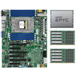 Supermicro H11Ssl-I Mainboard + Amd Epyc 7551P Cpu + 8X 32Gb(256Gb) Ram 2666Mhz