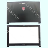 New  Lcd Back Cover + Lcd Front Bezel For Msi Ge62 6Qd 6Qf Ms-16J1 Ms-16J2