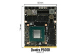 Clevo P775Tm1: Quadro P5000; 16Gb Gddr5; N17E-Q5; Mxm 3.1; 82X105M; Gpu Upgrade