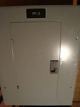 GE Powermark Plus Load Center Electric Panel TL12412C 3 Lug 12 Position