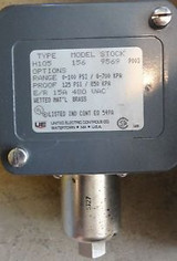United Electrical Controls Type H105 Model 156 Switch
