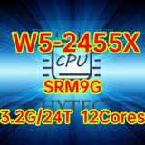 Intel Xeon W5-2455X Srm9G 3.2Ghz 12C 24T 30Mb 200W-240W Fclga4677 Cpu Processor