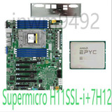 Amd Epyc Supermicro H11Ssl-I + 7H12 64Cores 128Threads 2.6 Ghz Motherboard+ Cpu