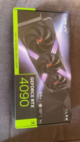 Pny Geforce Rtx 4090 24Gb Xlr8 Gaming Green Epic-X Rgb Triple Fan Graphics Card-
