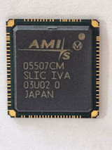 250Pcs Unit , Ami Chip Processor , 05507Cm Slic Iva , P# 11304-507-Xtp
