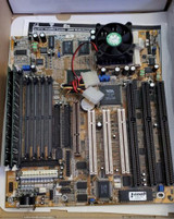 Va-503+ Motherboard W/ Box, Manual, Amd K6 266Mhz And 64Mb Dram