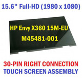 Hp Envy X360 15M-Eu0013Dx 15M-Eu0023Dx Fhd Lcd Display Touch Screen Assembly