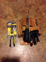 Lot Of Klein Tools,and 2 Stanley Screw Drivers.