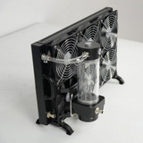 Water Cooling Radiator System Double 360Mm External Radiator High Power Computer