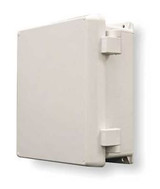 GENERAL ELECTRIC VJ1210NHWPL2 Non-Metallic Enclosure,12 Lx10 Wx4.84 D