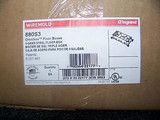 Wiremold 3 15/32 Deep 3 Gang Adjustable Floor Box #880S3 New in Box