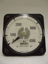 308017 Type AB-40 Westinghouse AC Amperes Panel Board Meter