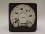 291B461A26 KA-241 Westinghouse AC AMPERES PANEL METER