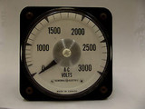 319 25S AB-40 LM GENERAL ELECTRIC AC PANEL VOLTMETER