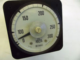 VA RXRX 077-08 Crompton Instruments Panel Meter 0-300V Voltmeter 077-080