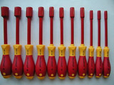 Wiha 11 Pc. Electricians Insulated Inch Nut Driver Set 32296