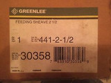 Greenlee 2 1/2 Feeding Sheeve 441-2-1/2