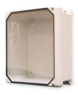 GENERAL ELECTRIC CVJ1008HW Non-Metallic Enclosure,10 Lx8 Wx4.69 D