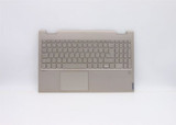 Lenovo Yoga C740-15Iml Palmrest Touchpad Cover Keyboard Czech Mica 5Cb0U43845