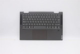 Lenovo Yoga C740-14Iml Keyboard Palmrest Top Cover Portuguese Grey 5Cb0U43942