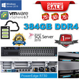 Dell Poweredge R730 18-Core Xeon E5-2695V4 256Gb 512Gb Ddr4 3.84Tb Ssd Fast