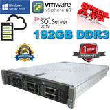 Dell Poweredge R710 2X4Core X5677 3.46Ghz 192Gb Ddr3 3.5" 2Tb Sata 7.2K Rpm H700