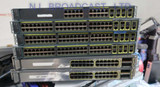 6X Network Switch Rack Units Inc Cisco 2960G Etc  Includeds  4X Cisco 2960G Netw