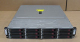 Hp Storageworks D2600 2U 12 Bay 24Tb Hdd 2X Sas I/O Controller Aj940-04402