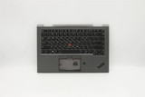 Lenovo Yoga X1 4Th Gen Palmrest Touchpad Cover Keyboard Hebrew Grey 5M10V24960
