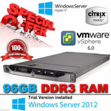 Dell Poweredge R610 2X Hex Core Xeon X5690 3.46Ghz 96Gb 4X 146Gb Sas Perc H700