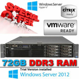 Dell Poweredge R710 2X Hex Core Xeon X5660 2.80Ghz 72Gb 1X 300Gb 2.5" 10K Sas Es