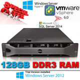 Dell Poweredge R810 2X E7-4870 2.40Ghz 10-Core 128Gb Ram 2X 300Gb Sas Perc H700
