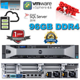 Dell Poweredge R730 2X E5-2650V3 2.30Ghz 20-Cores 96Gb Ddr4 4Tb Sas 7.2K 9.6Gt/S