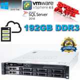 Dell Poweredge R720 2X Xeon E5-2690 V2 3.00Ghz 192Gb Ddr3 2X120Gb Ssd 20-Cores