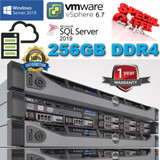 Dell Poweredge R630 2X E5-2680V3 2.50Ghz 12Core 256Gb Ddr4 480Gb Ssd H730 1Gb Nv