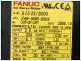 One Fanuc Ac Servo Motor A06B-0085-B203 New