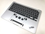 A2338 13" Macbook Pro Top Case Keyboard Battery 661-18433 Silver 3578 Emc Myda2L