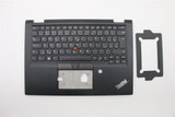 Lenovo Yoga X390 Keyboard Handrest Top Cover Slovak Black Backbed 02Hl654-