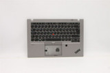 Lenovo Thinkpad T14S Keyboard Handrest Bulgairian Silver Cover 5M10Z41565-