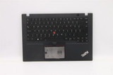 Lenovo Thinkpad T490S Keyboard Palmrest Top Cover Hungarian Black 02Hm216