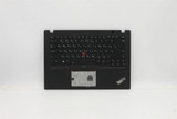 Lenovo Thinkpad T14S Palmrest Touchpad Cover Keyboard Russian Black-