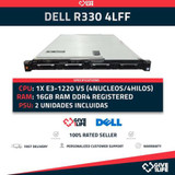 Dell Poweredge R330 4Lff, 1X E3-1220 V5 + 16Gb Ddr4 + H330 + 2Psu-