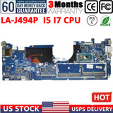 La-J494P Laptop Motherboard For Hp Envy X360 15-Ed I5 I7 10Th Gen Cpu Ddr4 Test