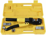 Pack Of 3 10 Ton Hydraulic Crimper Crimping Tool Dies Wire Battery Cable Hose Lug Terminal