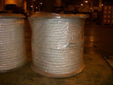 1/4 x 1200 Double Braid cable pulling rope w/ 6 eyes on each end